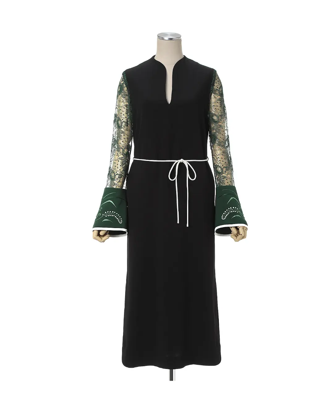 3サイズ】Embroidery Cuffs Lace Sleeves