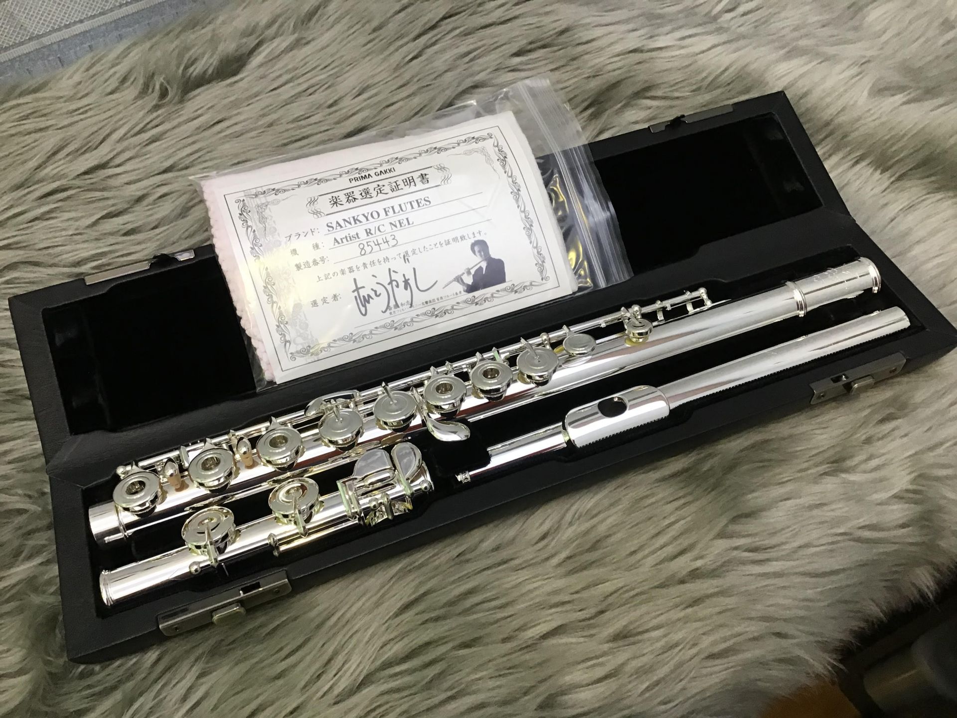 フルート】SANKYO / サンキョー アーティスト選定品入荷しました