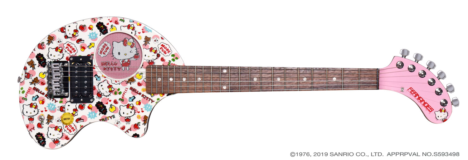 エレキギター】ハローキティ45周年記念モデル！FERNANDES ZO-3HK'19