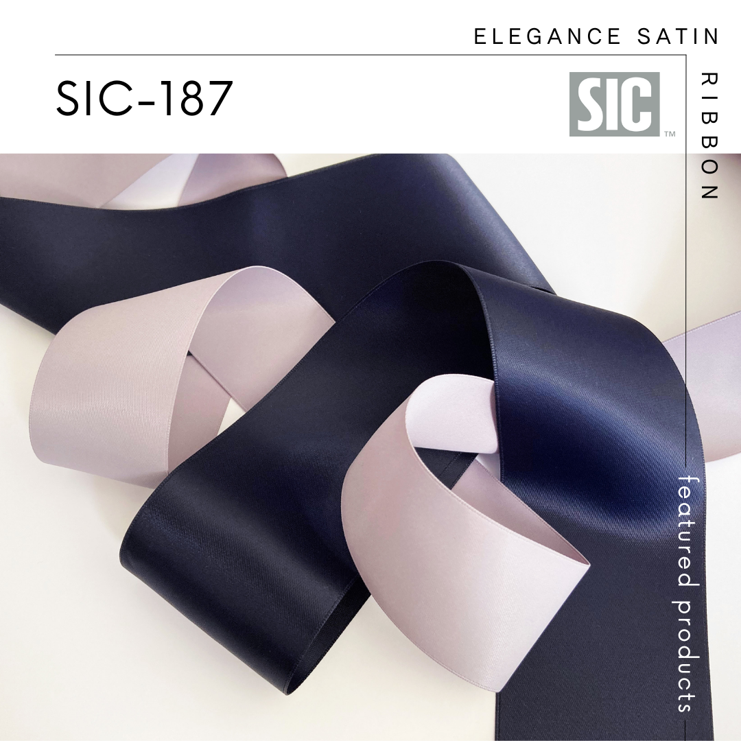 S.I.C.新商品のご紹介／SIC-187 エレガンスサテンリボン | 新着情報