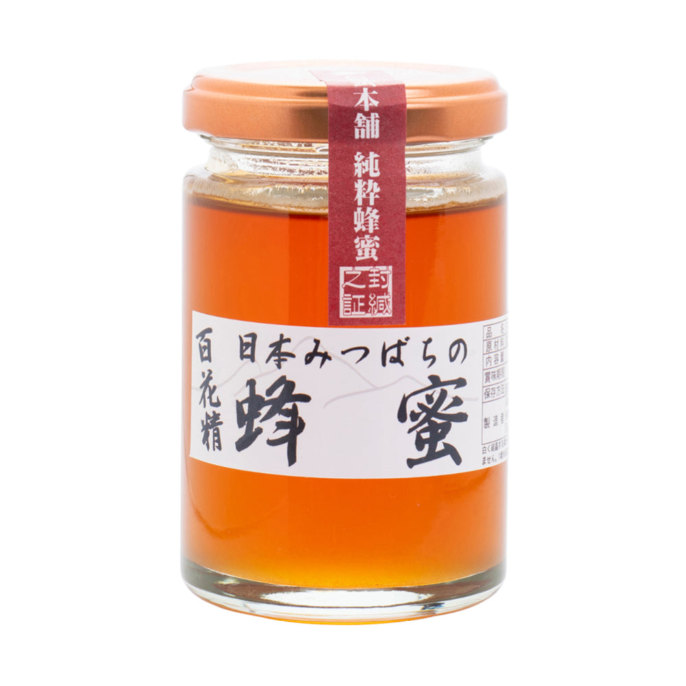日本みつばちの蜂蜜150gビン入｜はちみつ専門の通販サイト｜信州蜂蜜本舗