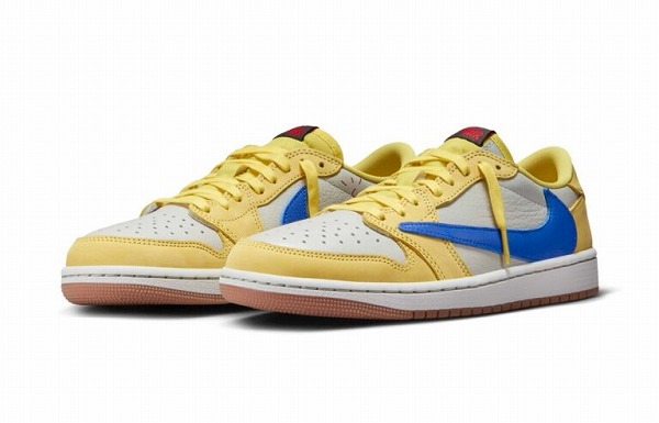 DZ4137-700 TRAVIS SCOTT × NIKE WMNS AIR JORDAN 1 LOW OG ELKINS