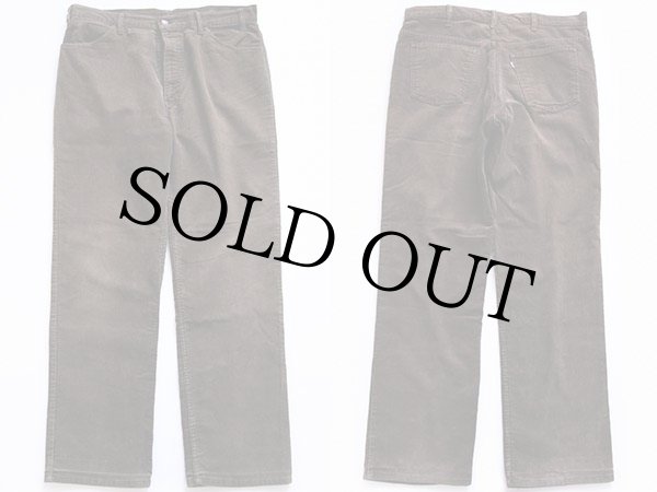 80s Levi'sリーバイス 519 コーデュロイパンツ 茶 w40 L32 - Sixpacjoe