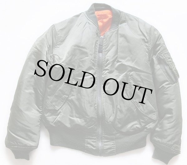 90s USA製 ALPHAアルファ MA-1 フライトジャケット M - Sixpacjoe Web Shop