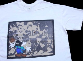 90s Disneyディズニー ポカホンタス パーシー 刺繍 コットン ポケットT