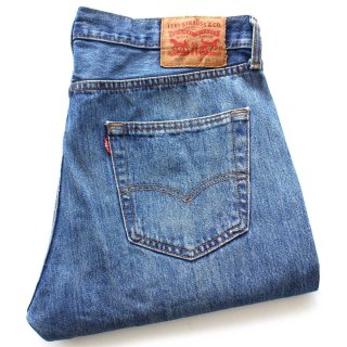 80s USA製 Levi'sリーバイス 501 赤耳 デニムパンツ w34 L36