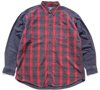 70s USA製 PENDLETONペンドルトン オンブレチェック ウールシャツ 17