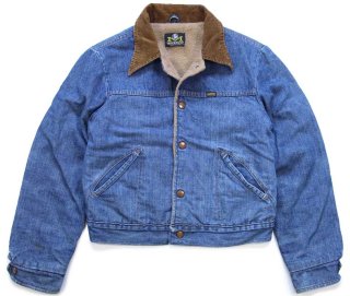 80s USA製 WorkWear パッチ付き キルティングライナー ワーク
