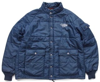 90s USA製 ALPHAアルファ MA-1 フライトジャケット 紺 L - Sixpacjoe