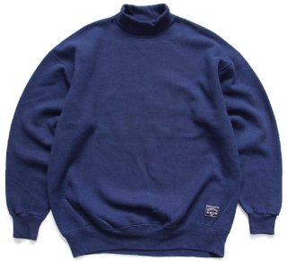 90s USA製 RUSSELLラッセル 無地 スウェット ジップパーカー 紺 M