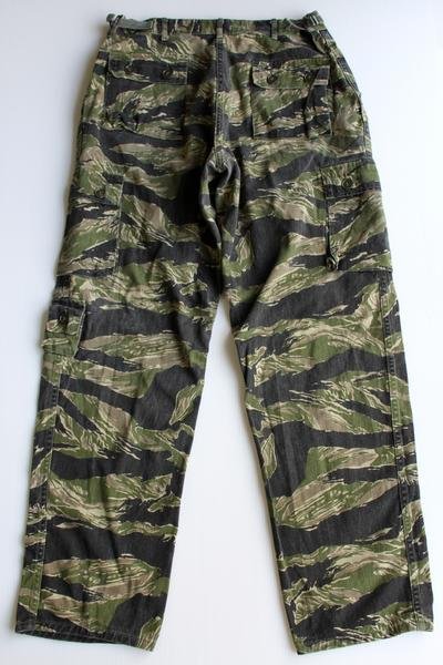 80s USA製 タイガーカモ カーゴパンツ M - Sixpacjoe Web Shop