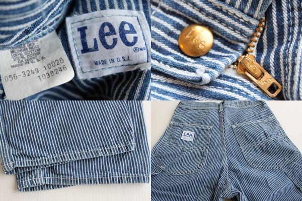 70s USA製 Leeリー ヒッコリーペインターパンツ - Sixpacjoe Web Shop