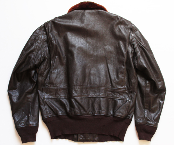 60s 米軍 U.S.NAVY G-1 フライト レザージャケット 42 - Sixpacjoe Web