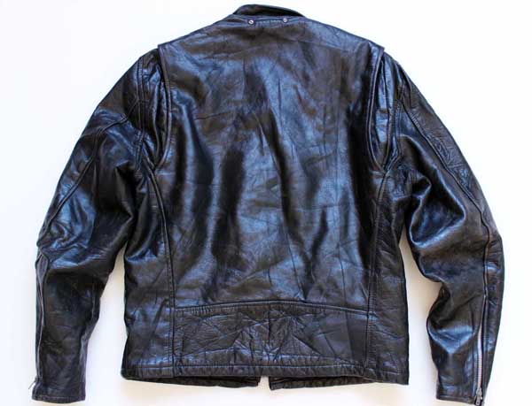 70s シングルライダース レザージャケット 黒 40 - Sixpacjoe Web Shop
