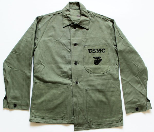 デッドストック☆40s 米軍 USMC M-41 HBT ヘリンボーンツイル
