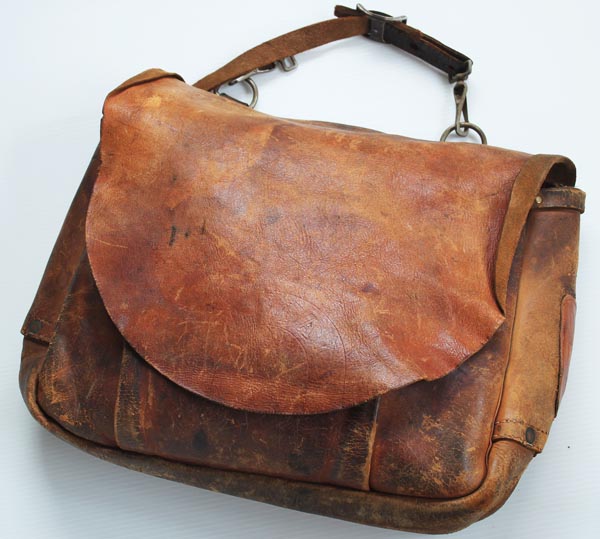 60s レザー USメールバッグ - Sixpacjoe Web Shop