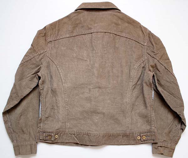 70's USA製 Leeリー コーデュロイジャケット 茶 - Sixpacjoe Web Shop