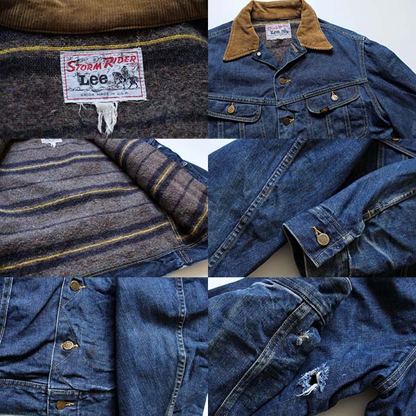 70s Leeリー STORM RIDERストームライダー 220LJ ブランケットライナー