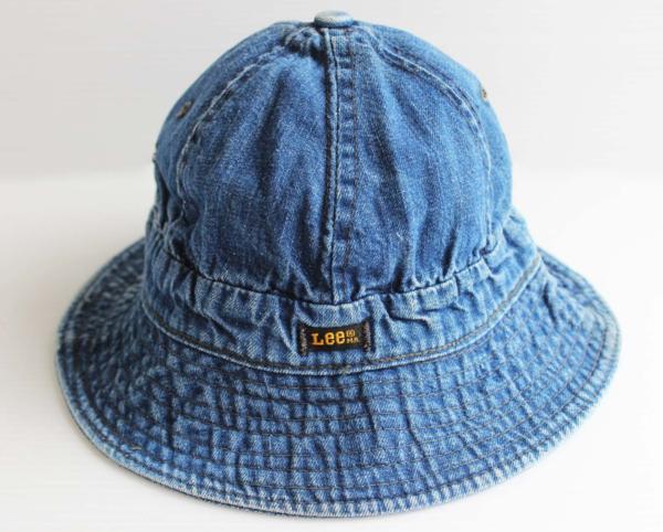 70s Leeリー デニムハット 55cm - Sixpacjoe Web Shop