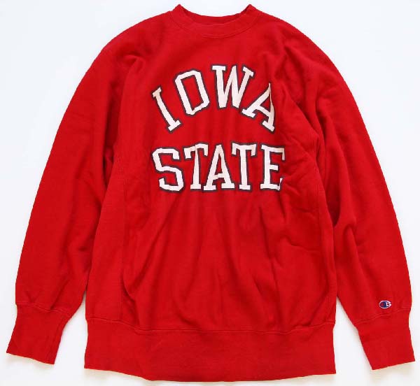 80s USA製 Championチャンピオン IOWA STATE リバースウィーブ