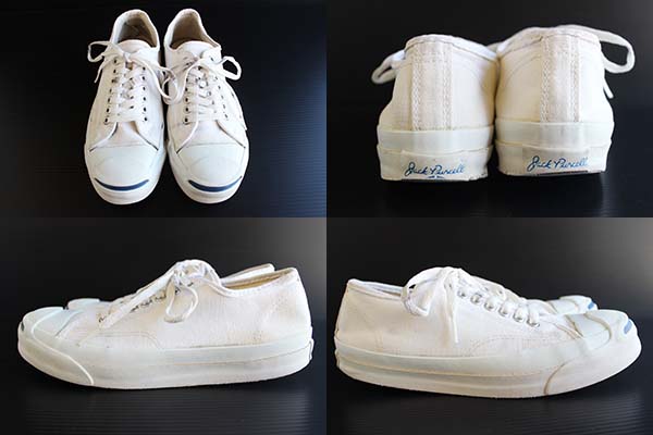90s USA製 CONVERSEコンバース ジャックパーセル 白 - Sixpacjoe Web Shop
