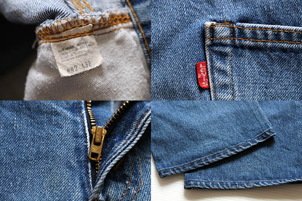 80s USA製 Levi'sリーバイス 505 66後期 デニムパンツ w42 - Sixpacjoe