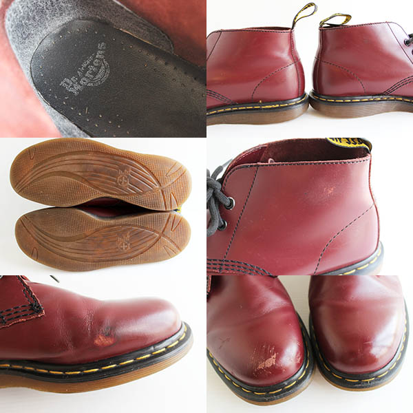 DR.MARTENSドクターマーチン チャッカブーツ チェリーレッド UK8