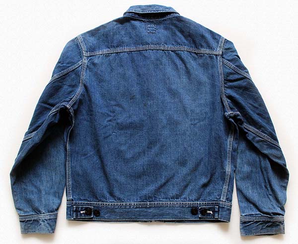 60s USA製 Leeリー 91-B JELT DENIMジェルトデニム ワークジャケット