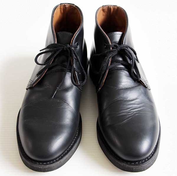 USA製 REDWINGレッドウイング 9196 ポストマン チャッカブーツ 黒 7.5D