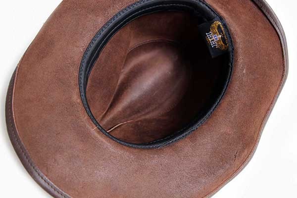 USA製 HENSCHEL HAT ヘンシェル コンチョ付き レザー カウボーイハット