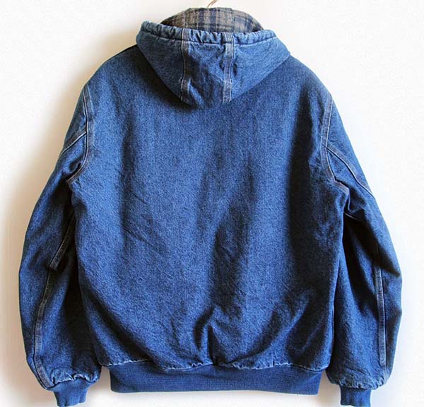 00s carharttカーハート チェックライナー デニム アクティブ