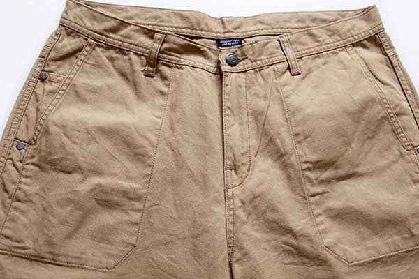 patagoniaパタゴニア ダブルニー オーガニックコットン パンツ タン