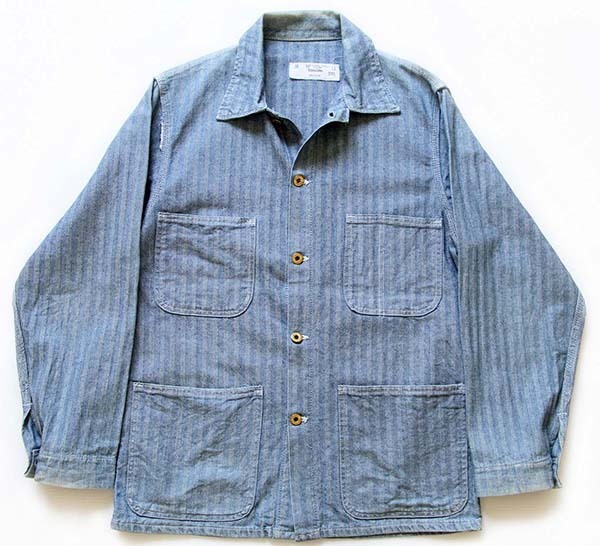 90s USA製 UNIVERSAL OVERALL HBT ヘリンボーンツイル カバーオール 38