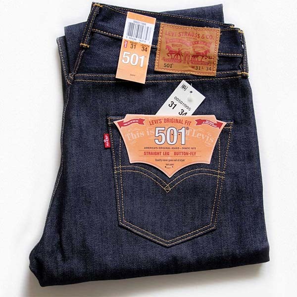 未使用☆USA製 Levi'sリーバイス 501 CONE DENIM WHITE OAK デニム