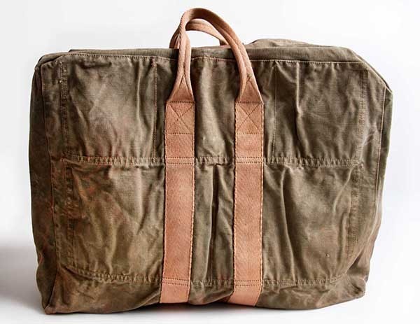 40s 米軍 U.S.NAVY NAVAL AIRCRAFT FACTORY アビエイター キットバッグ