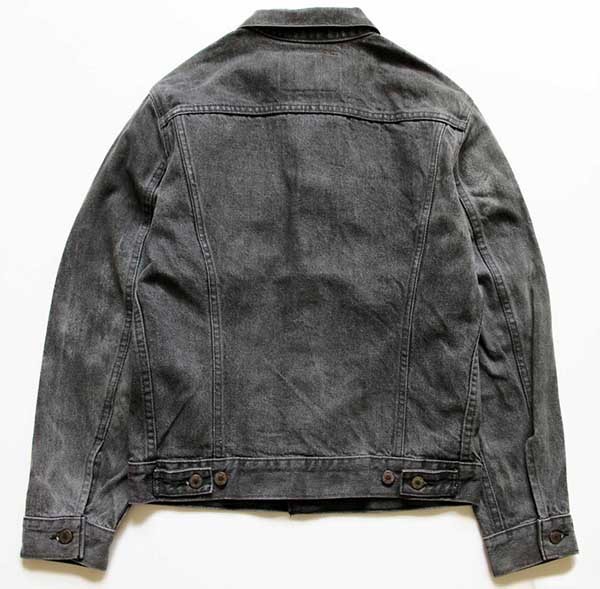 80s カナダ製 Levi'sリーバイス 75505-0259 先染め ブラック デニム