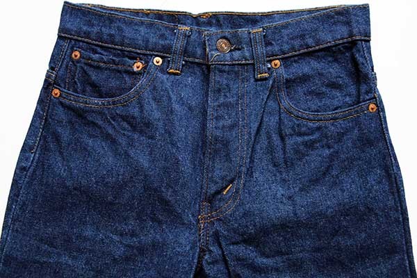 80s USA製 Levi'sリーバイス 517 黒カン デニムパンツ w29 L31☆ブーツ