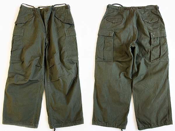 50s 米軍 U.S.ARMY M-51 フィールド カーゴパンツ コットン