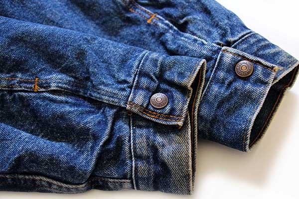 80s USA製 Levi'sリーバイス 70608 ボアライナー デニムジャケット 4