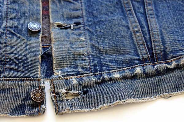 70s USA製 Levi'sリーバイス 70505 ブランケットライナー デニム