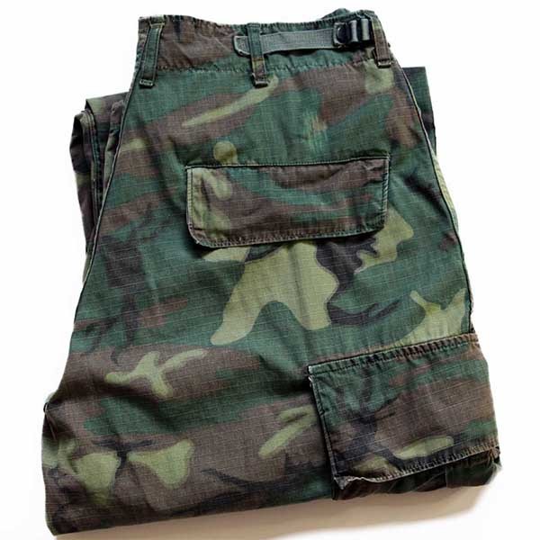 60s 米軍 U.S.ARMY ERDL グリーンリーフカモ ジャングルファティーグ