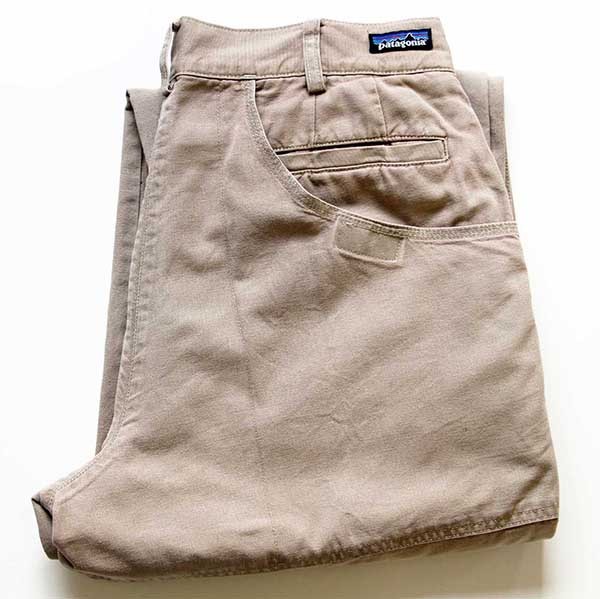 90s patagoniaパタゴニア ダブルニー オーガニックコットン スタンド