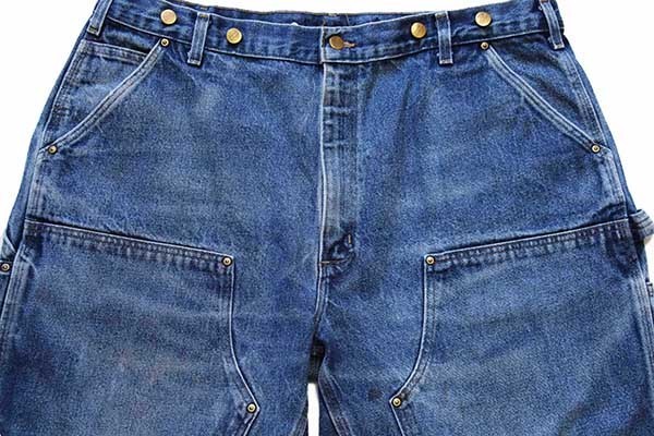00s メキシコ製 carharttカーハート デニム ダブルニー ペインター