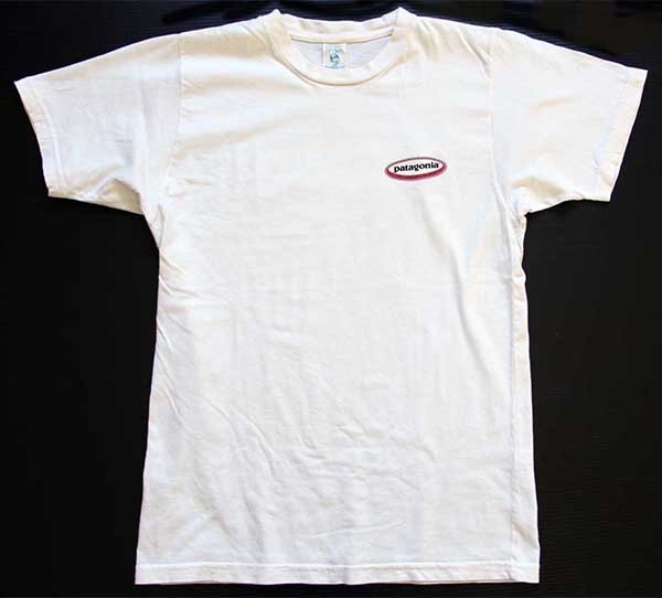 90s トルコ製 patagoniaパタゴニア Beneficial T's オーバルロゴ