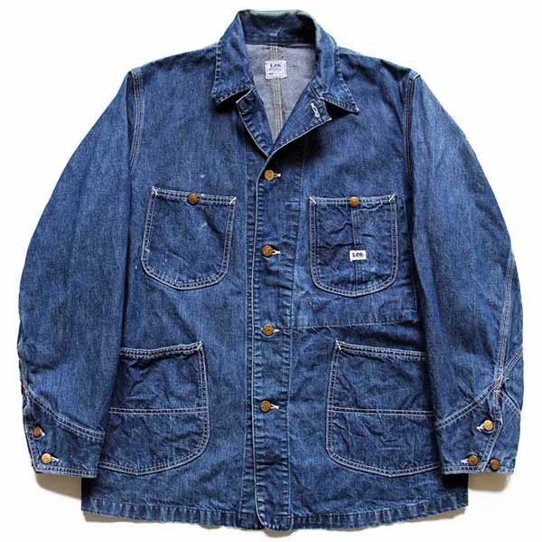 60s USA製 Leeリー 91-J JELT DENIMジェルトデニム カバーオール 40