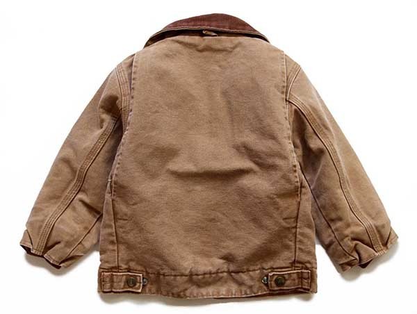90s USA製 carharttカーハート キルティングライナー ダック地