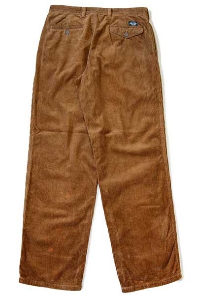 90s DOCKERSドッカーズ ツータック コーデュロイパンツ 茶 w33 L30