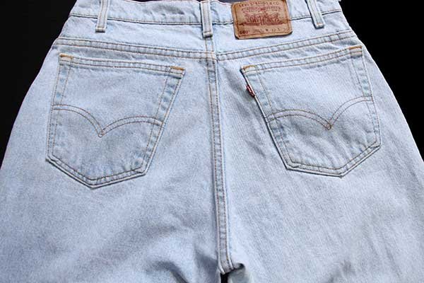 90s USA製 Levi'sリーバイス 560 デニムパンツ アイスブルー w32 L30