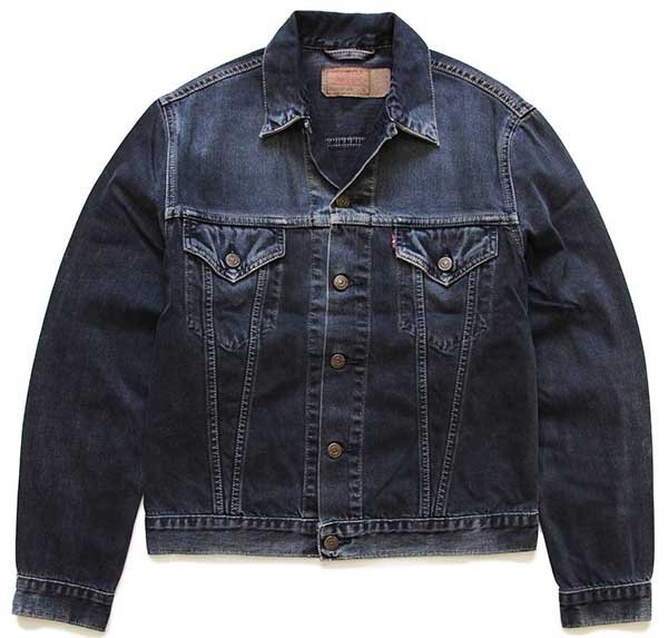 00s Levi'sリーバイス 70500 後染め ブラック デニムジャケット