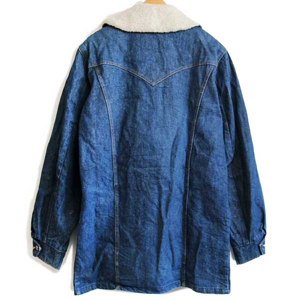 70s USA製 Leeリー STORM RIDERストームライダー ボアライナー デニム